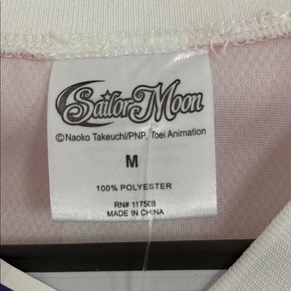 Sailor Moon Pink and White Striped Jersey - Picture 4 of 6